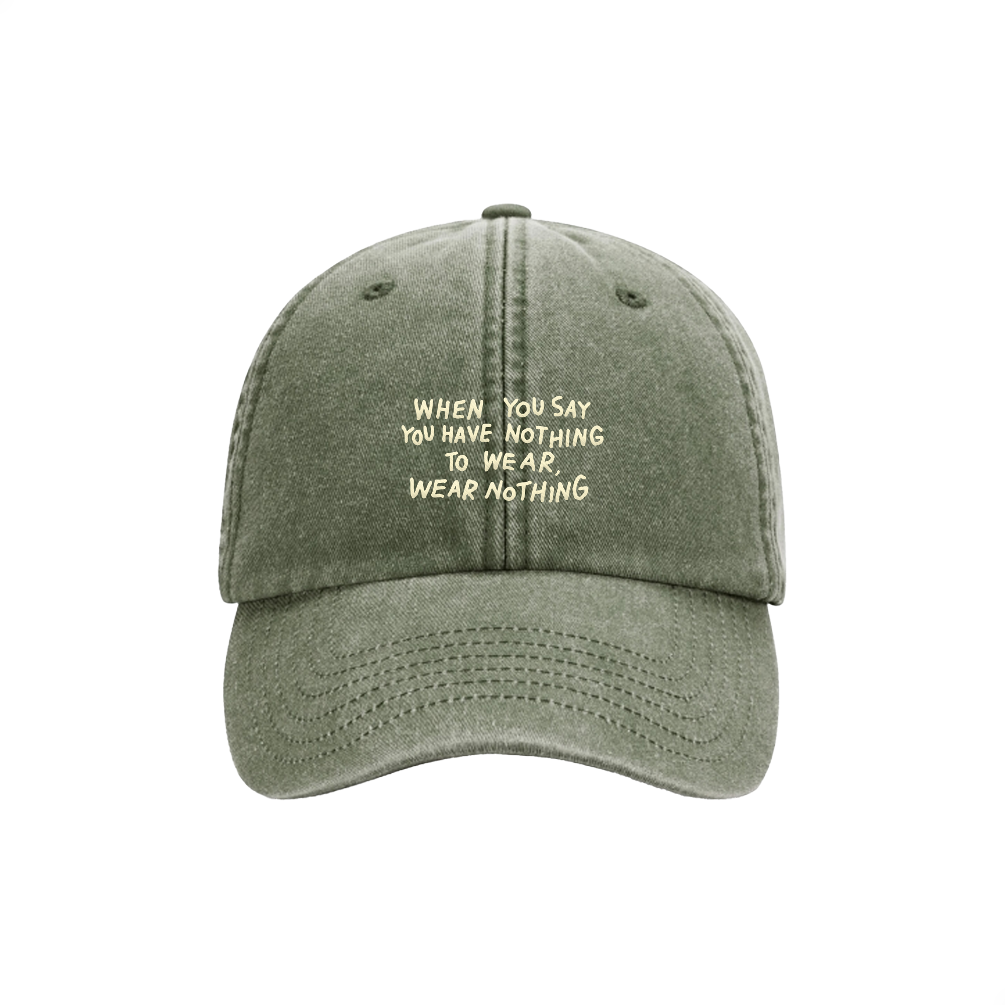 Casquette - Nothing to wear 