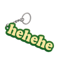 Keychains - HEHEHE Green