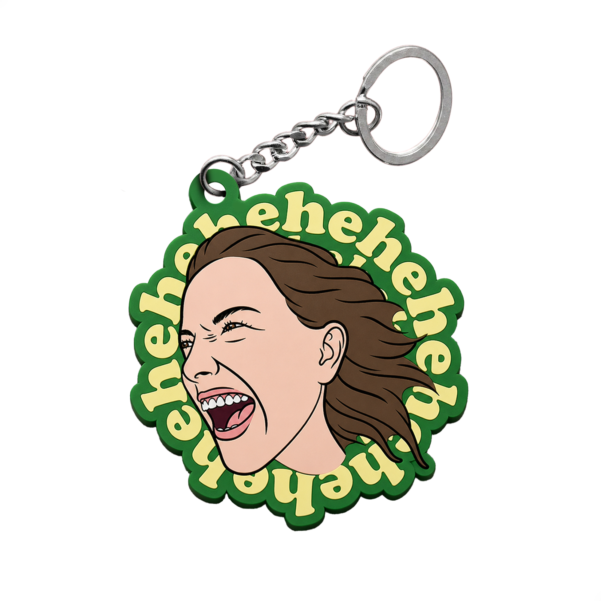 Keychains - HEHEHE round