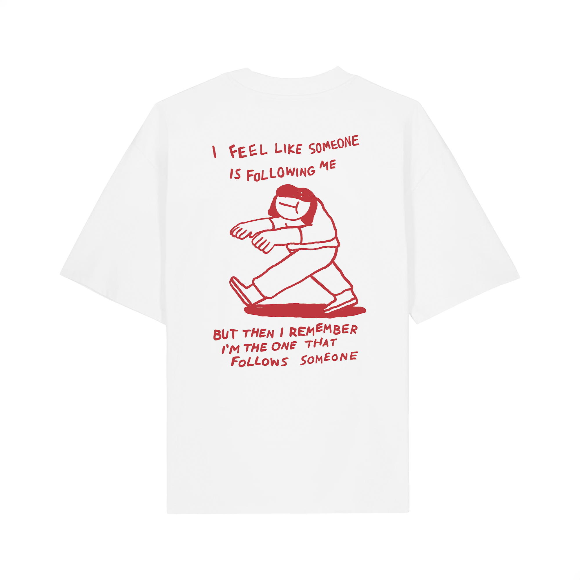 T-shirt - Following White