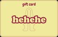 hehehe gift card