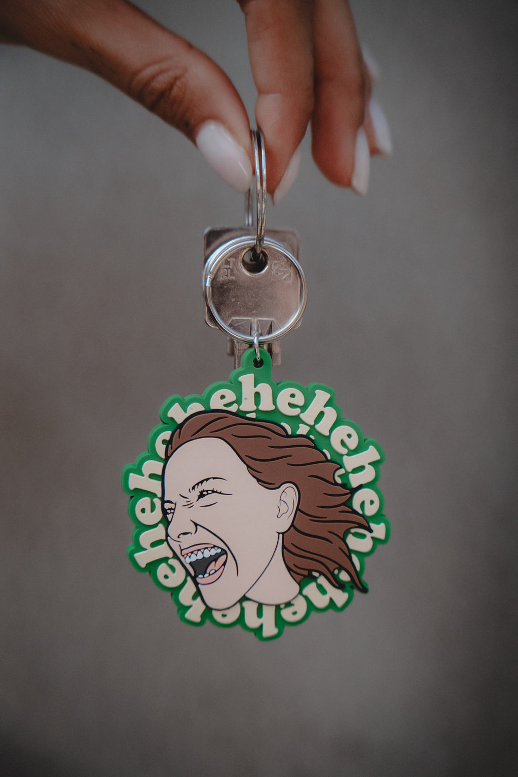 Keychains - HEHEHE round