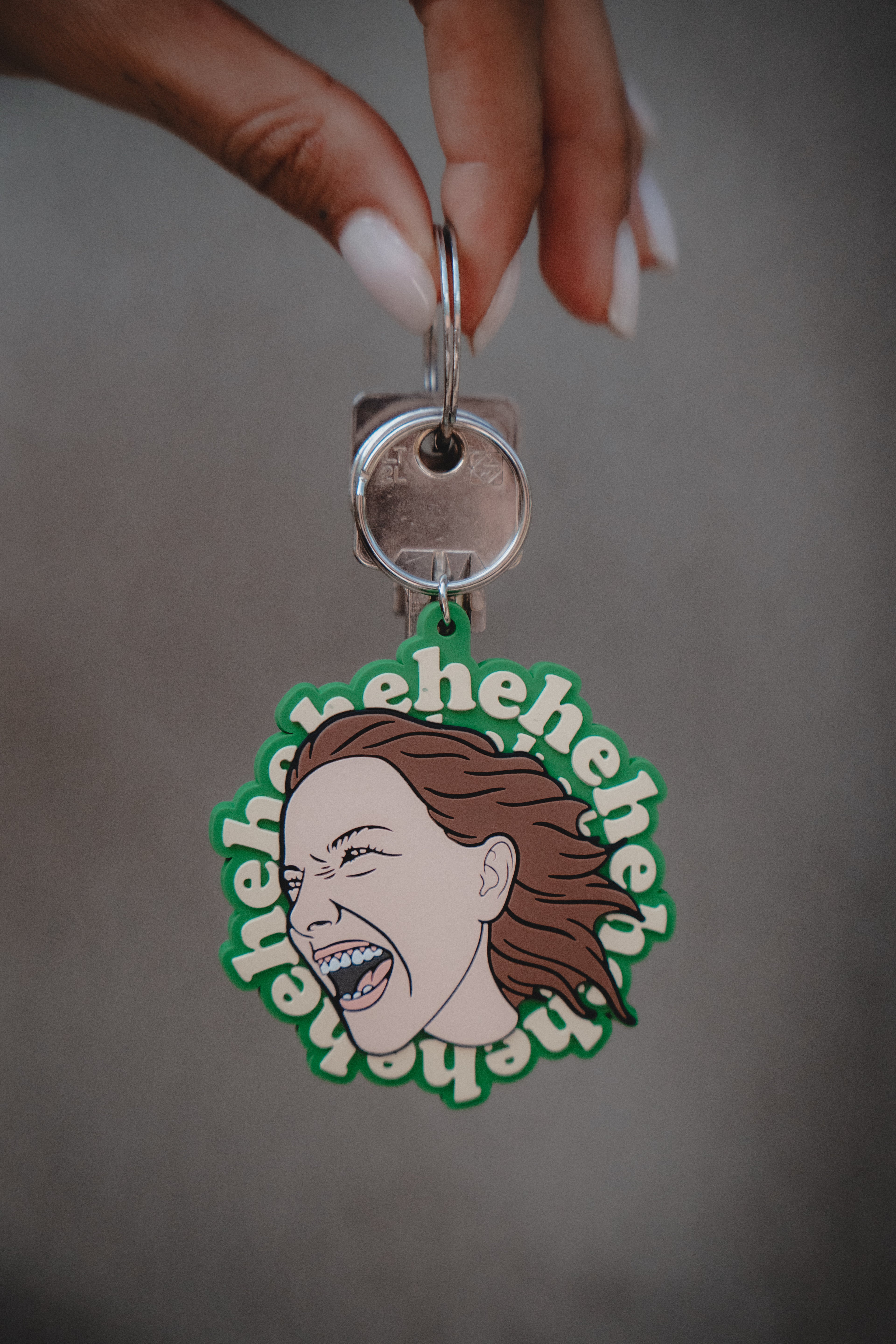 Keychains - HEHEHE round