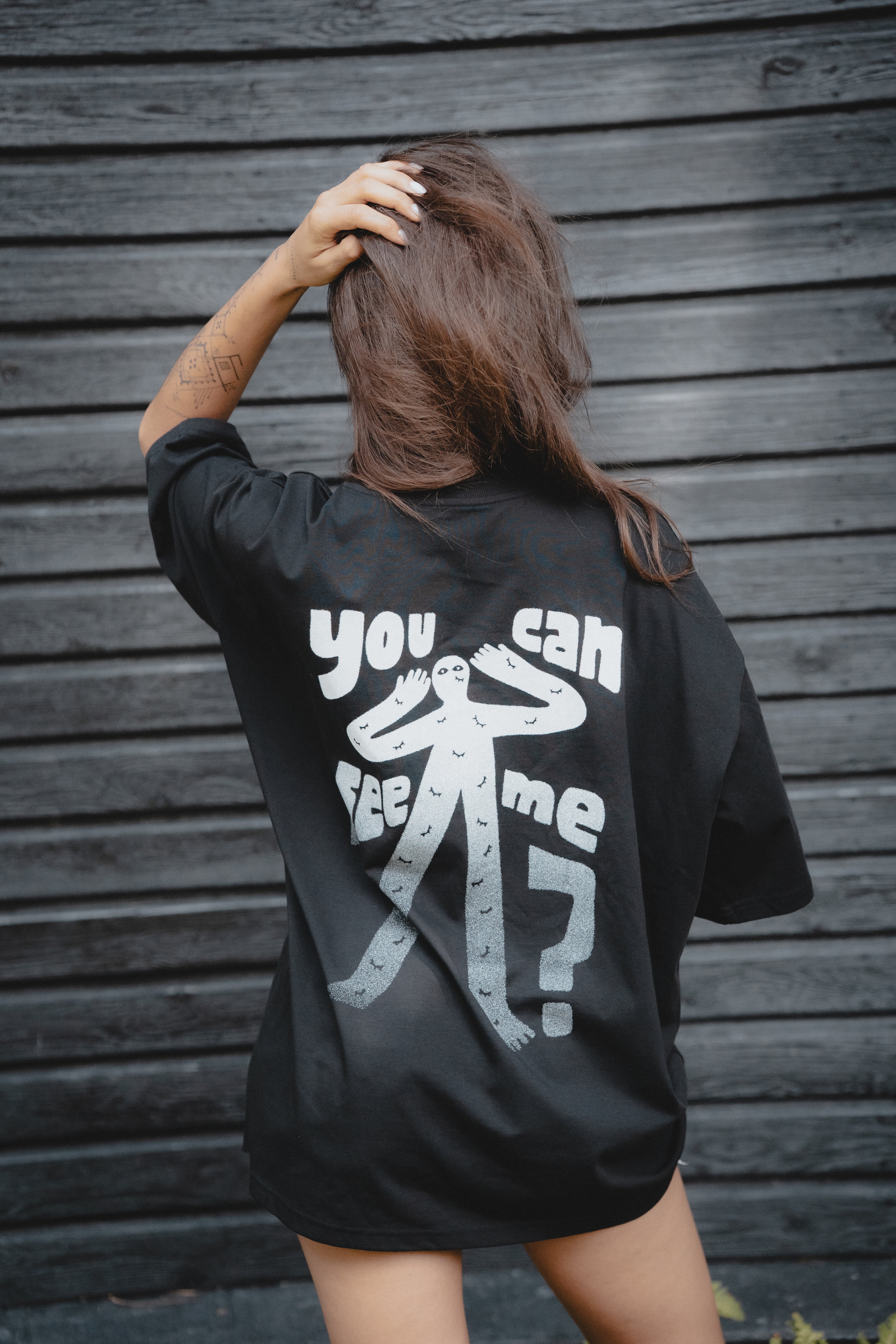 T-shirt See me noir 