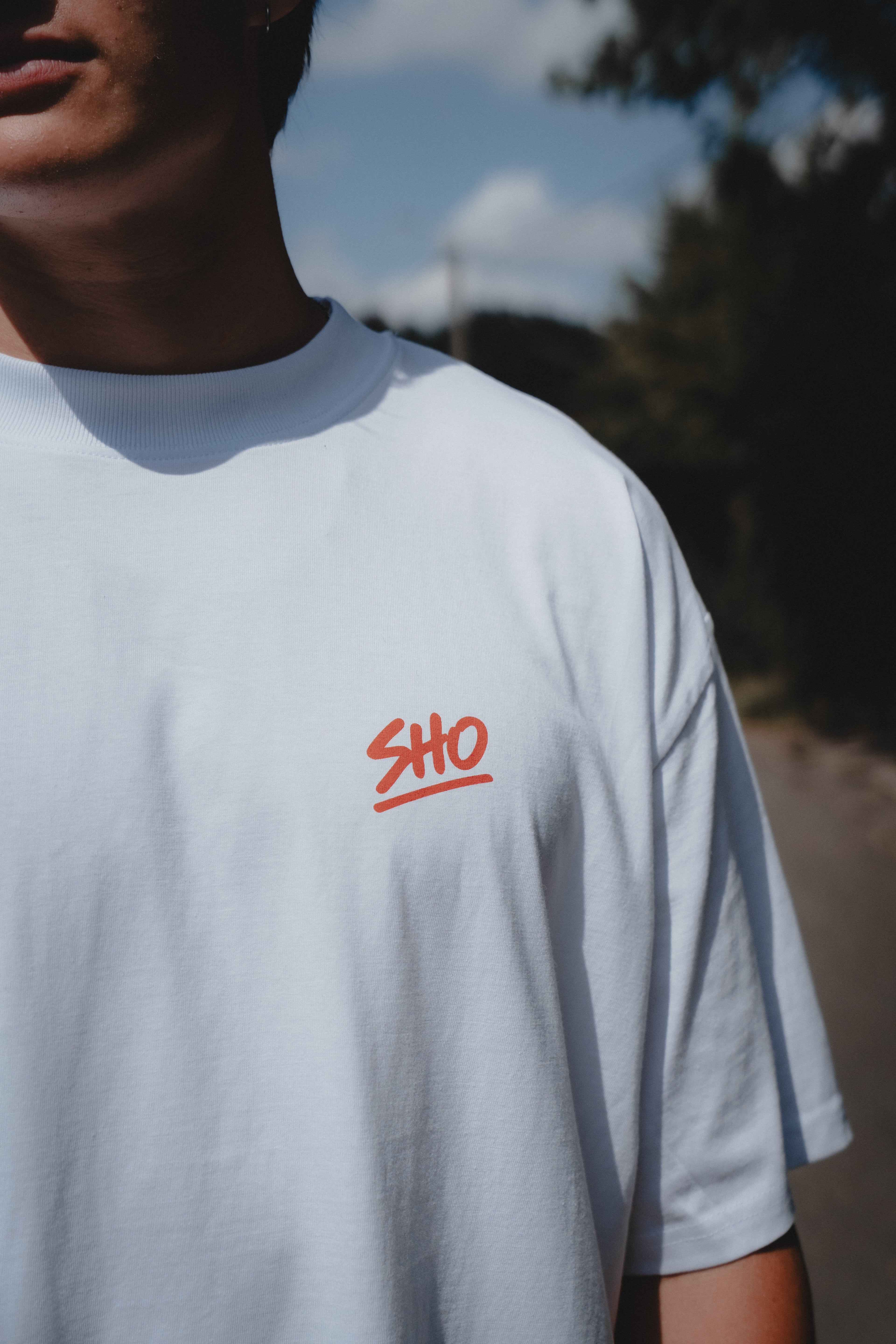 T-shirt - Following White