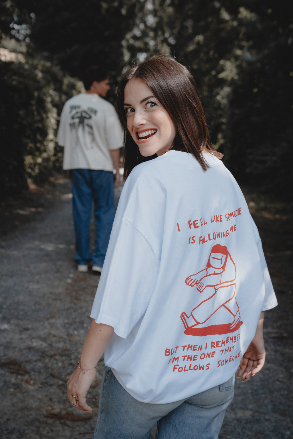 T-shirt Following blanc 